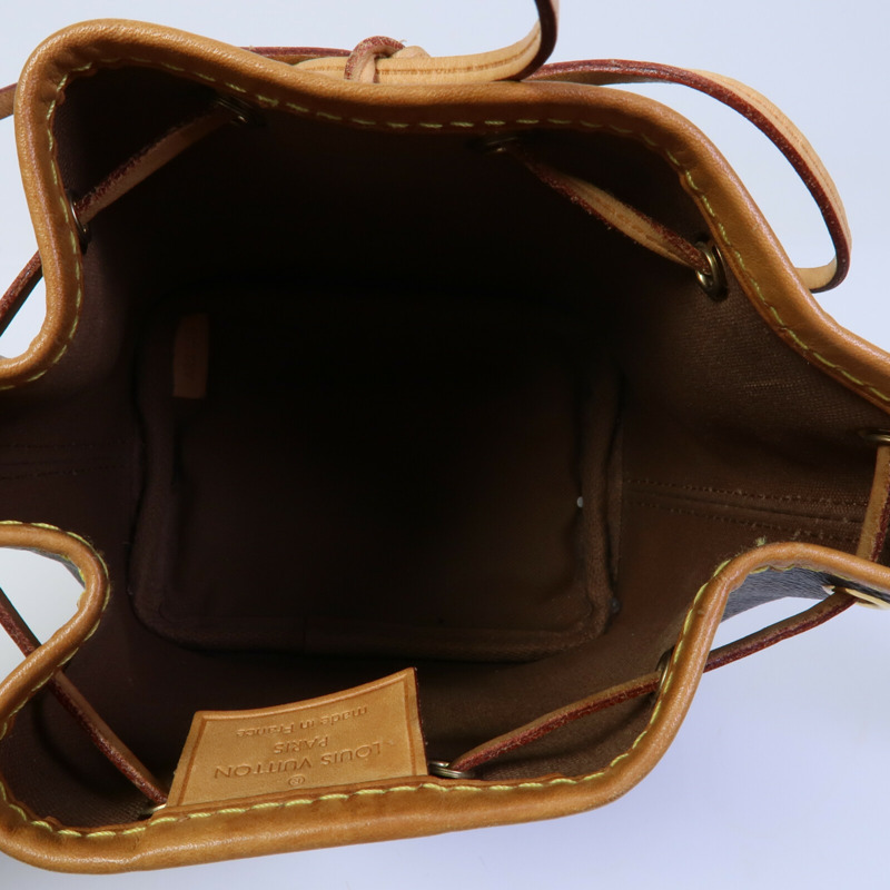 LOUIS VUITTON Monogram Nano Noe肩背袋-4