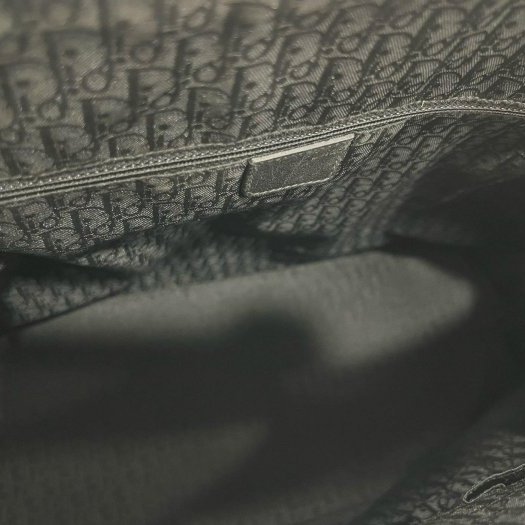 東區正精品㊣CD CHRISTIAN DIOR JEANNE 迪奧黑色全皮拚麂皮手提包RZ6388-12