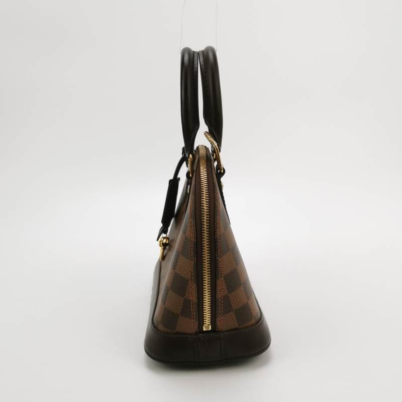 Louis Vuitton (LV) AlmaBB牛皮棋盤格貝殼包斜背包單肩包晶片款-2