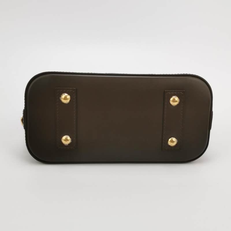 Louis Vuitton (LV) AlmaBB牛皮棋盤格貝殼包斜背包單肩包晶片款-5