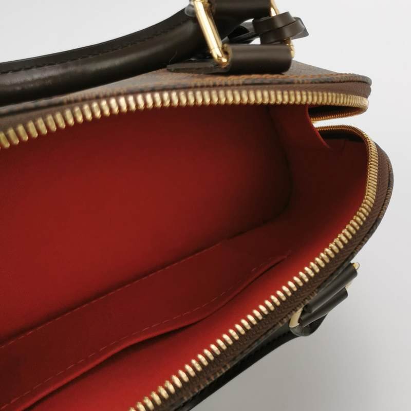 Louis Vuitton (LV) AlmaBB牛皮棋盤格貝殼包斜背包單肩包晶片款-6