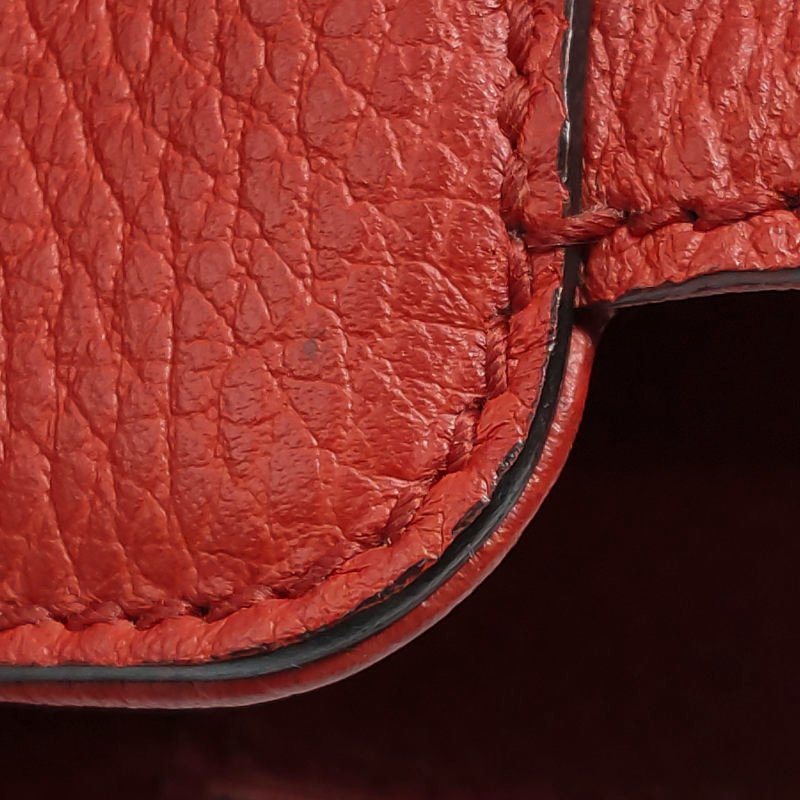 Gucci Swing牛皮純色logo標誌單肩包-13