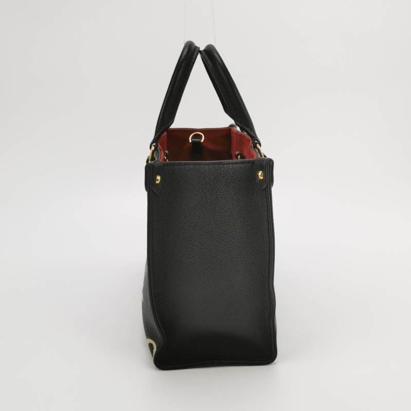 Louis Vuitton (LV) Onthego小號牛皮Gaint Monogram托特包斜背包單肩包晶片款-3