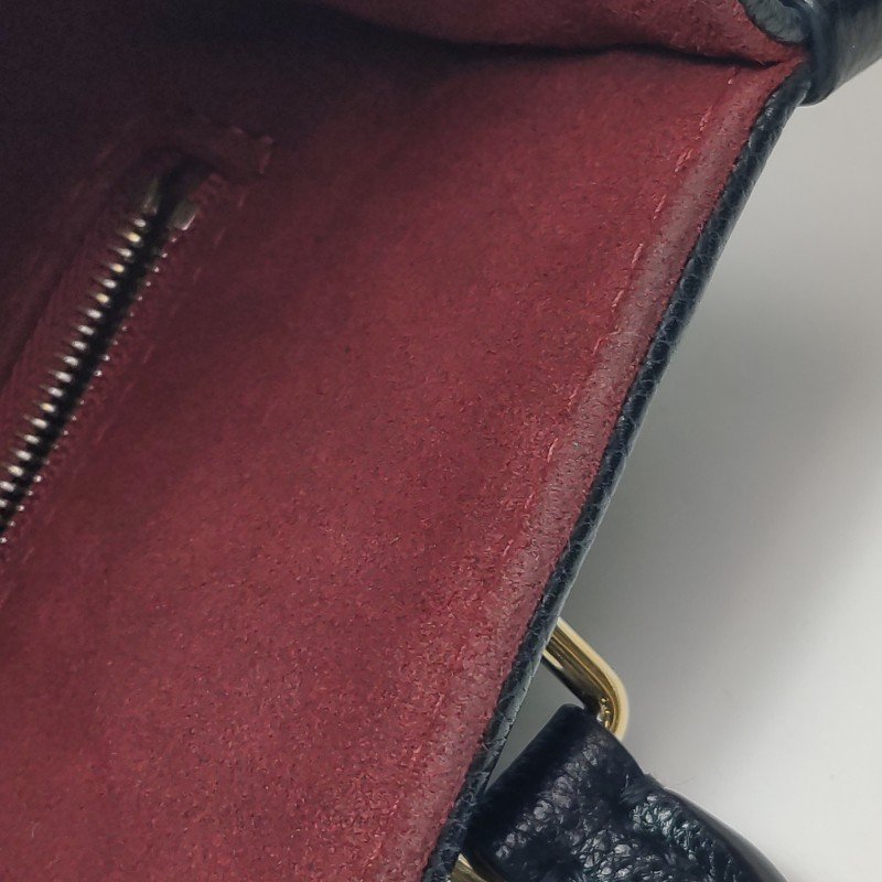 Louis Vuitton (LV) Onthego小號牛皮Gaint Monogram托特包斜背包單肩包晶片款-9