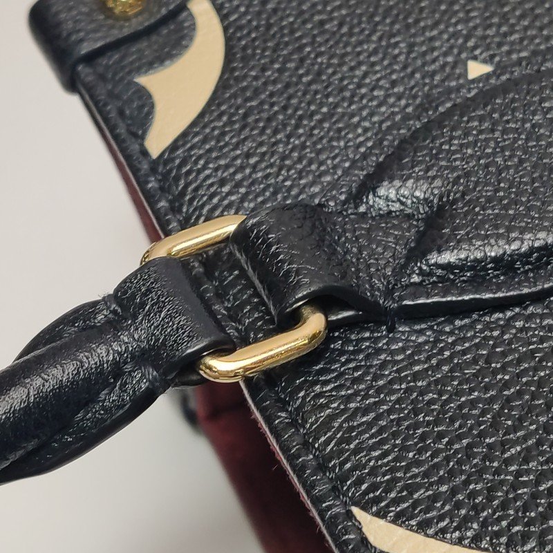 Louis Vuitton (LV) Onthego小號牛皮Gaint Monogram托特包斜背包單肩包晶片款-12