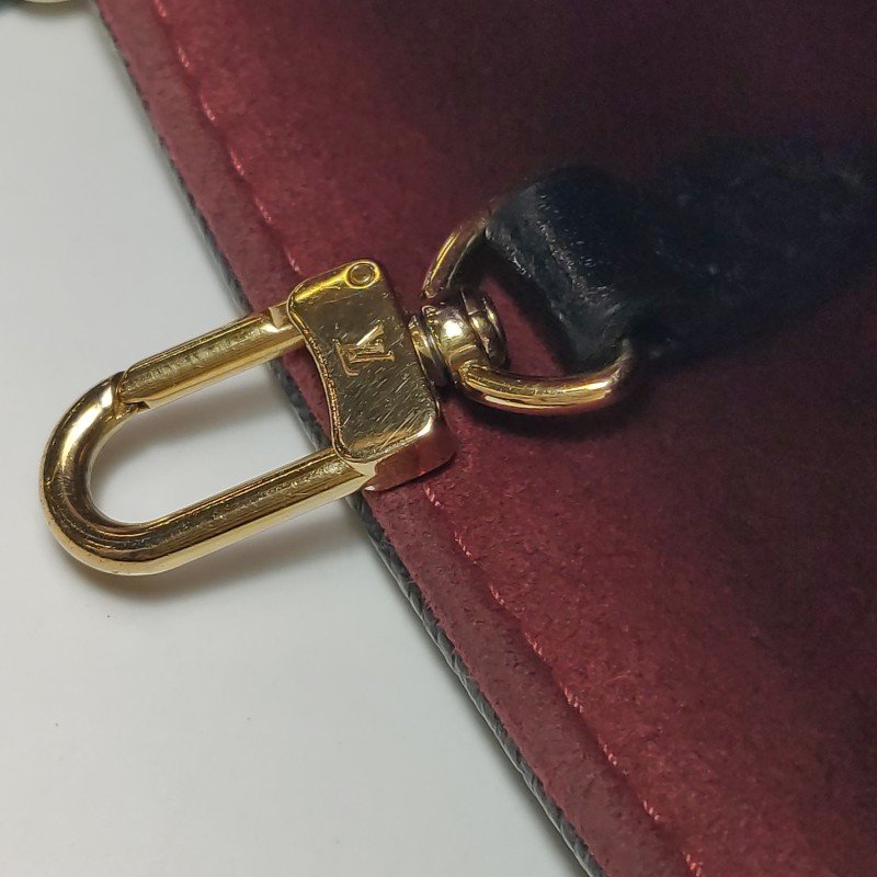 Louis Vuitton (LV) Onthego小號牛皮Gaint Monogram托特包斜背包單肩包晶片款-13