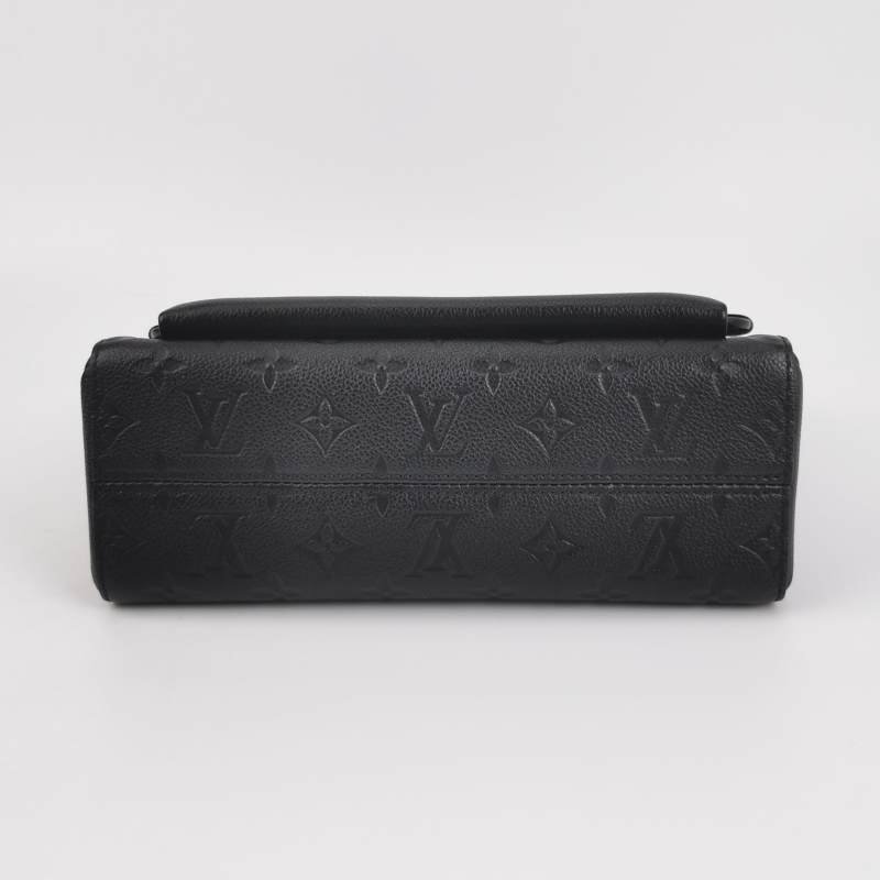 Louis Vuitton (LV) Vavin小號牛皮壓花純色鎖扣單肩包-5