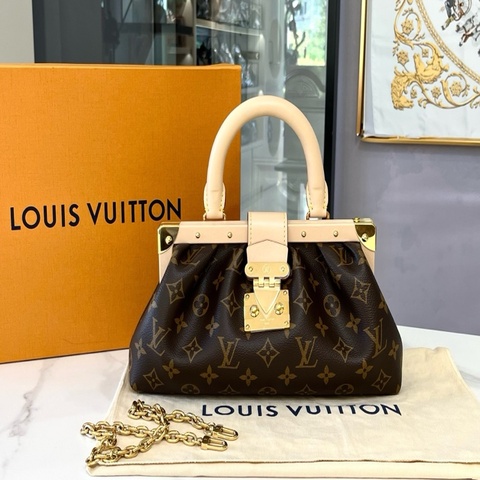 閒置新 LV 路易威登 ss23 醫生包 復古雲朵包 巴黎時裝周走秀款 腋下單肩 高級