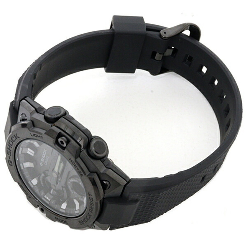 卡西歐 G-Shock GST-B400BB-1AJF 男士手錶，太陽能動力，20 ATM 防水，黑色錶盤，全新未使用-3