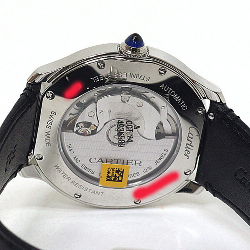 卡地亞男士腕錶，線上專屬，Ronde Must de WSRN0032，自動上鍊-3