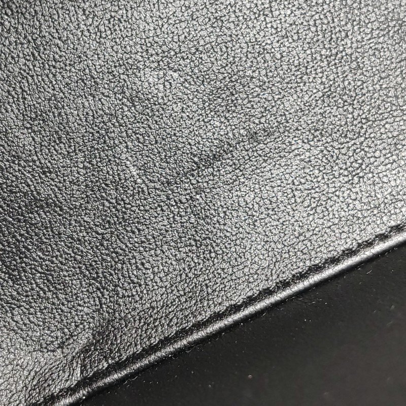 Chanel Vanity Case羊皮菱格絎縫徽章裝飾雙C標識斜挎包單肩包-9