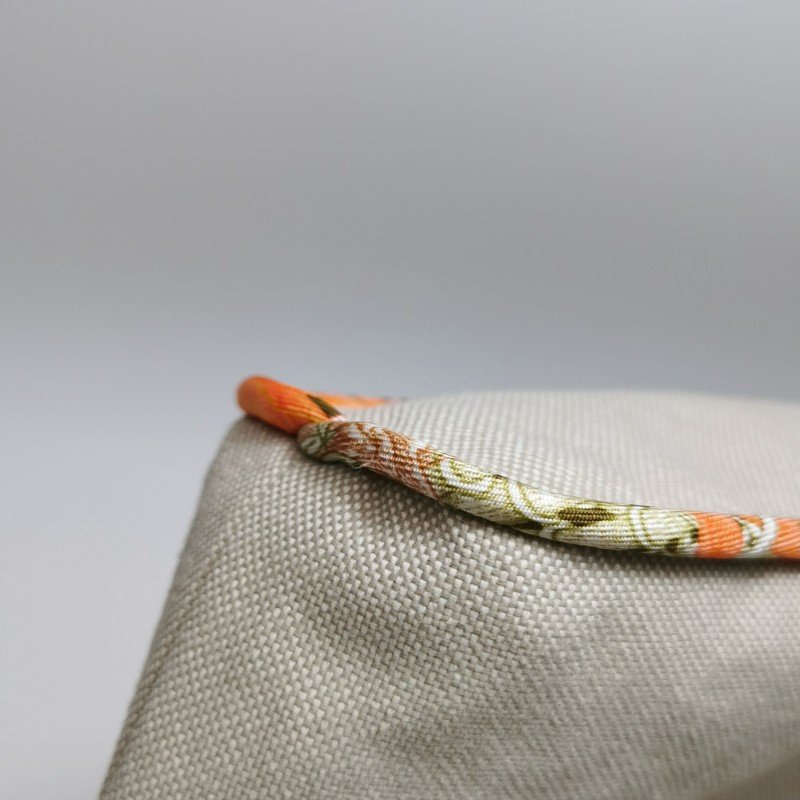 Hermes 手袋帆布Clemence（TC）牛皮銀扣V6橄欖綠彩色-9