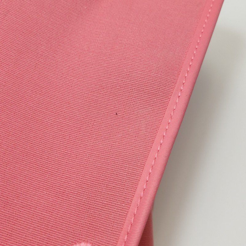 Hermes Herbag31馬鞍釘鎖扣斜挎包單肩包Hunter牛皮帆布銀扣粉色棕色Z刻-18