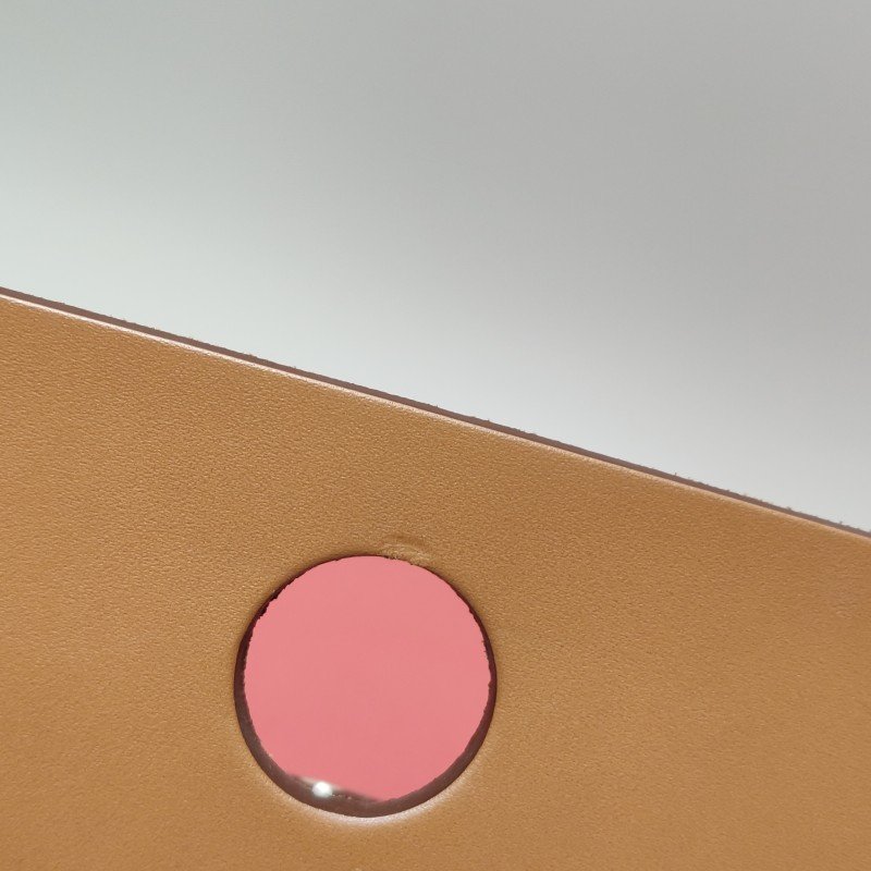 Hermes Herbag31馬鞍釘鎖扣斜挎包單肩包Hunter牛皮帆布銀扣粉色棕色Z刻-26