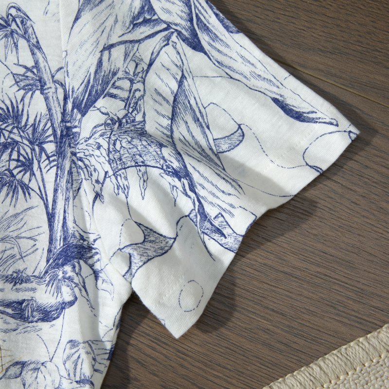 🎉店慶福利款🎉DIOR 地图+星星印花 T恤-3