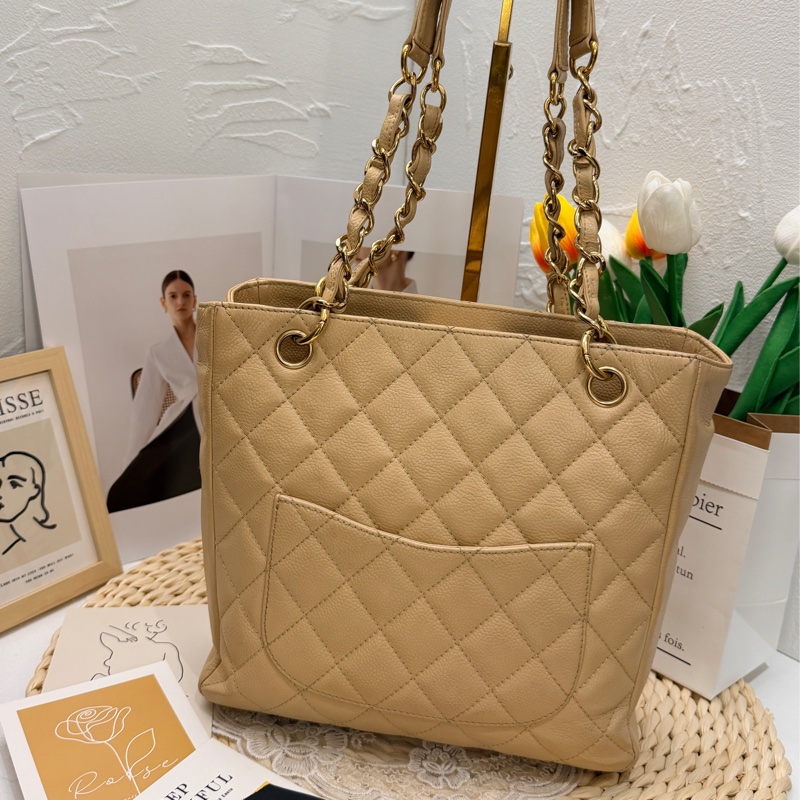 Chanel PST小號托特 - 米色-1