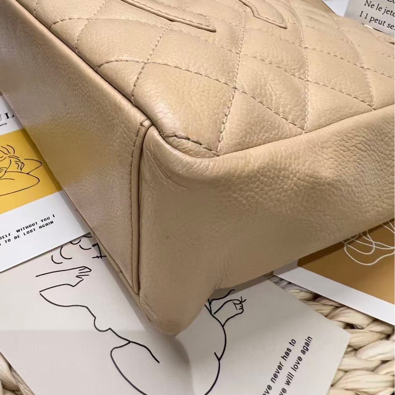 Chanel PST小號托特 - 米色-10