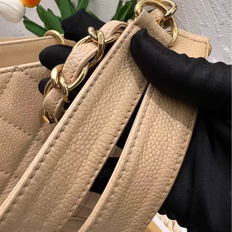 Chanel PST小號托特 - 米色-20