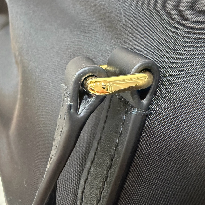 BURBERRY 8109272 金釦LOGO尼龍 肩背包 托特包-42