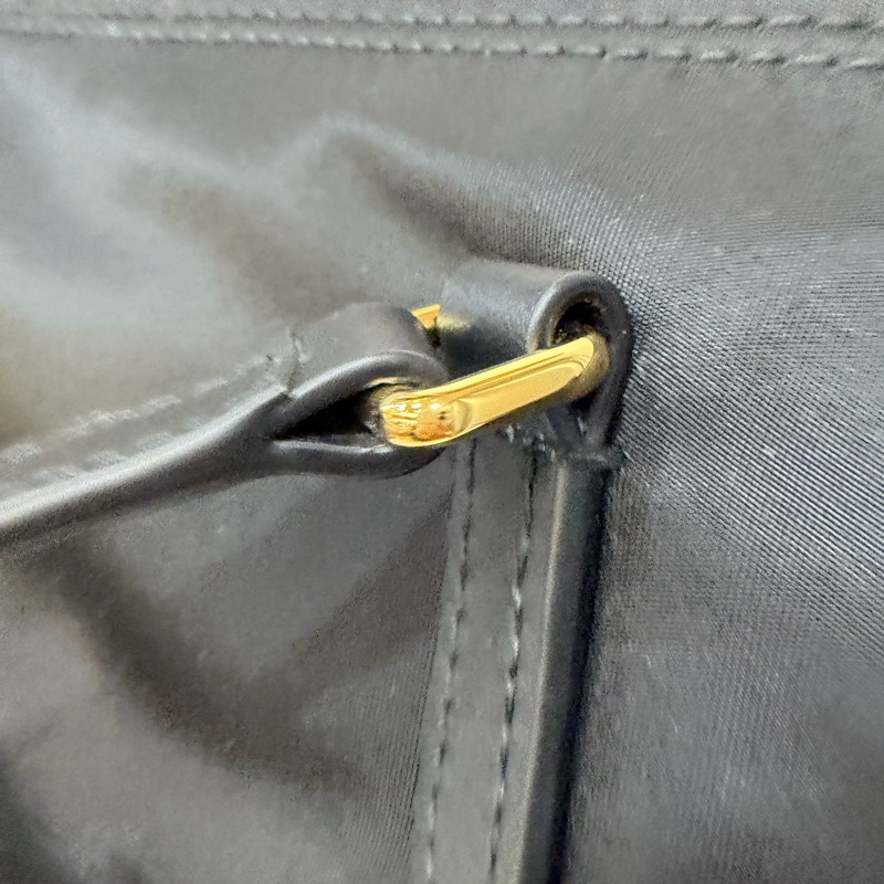 BURBERRY 8109272 金釦LOGO尼龍 肩背包 托特包-46