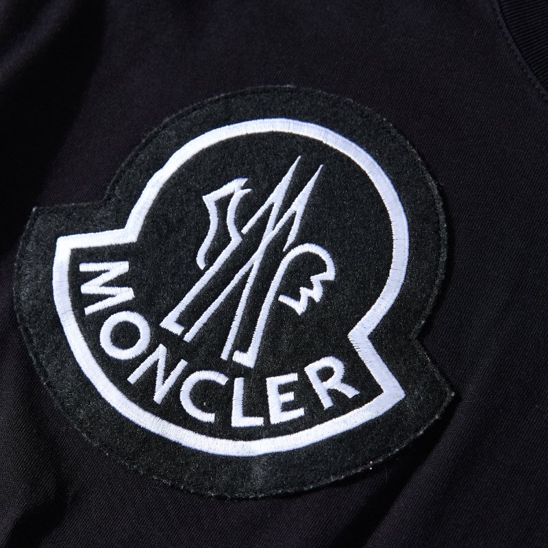 🎉店慶福利款🎉MONCLER 男女同款T恤 百搭黑色-2