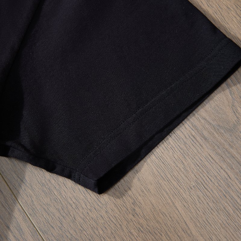 🎉店慶福利款🎉MONCLER 男女同款T恤 百搭黑色-4