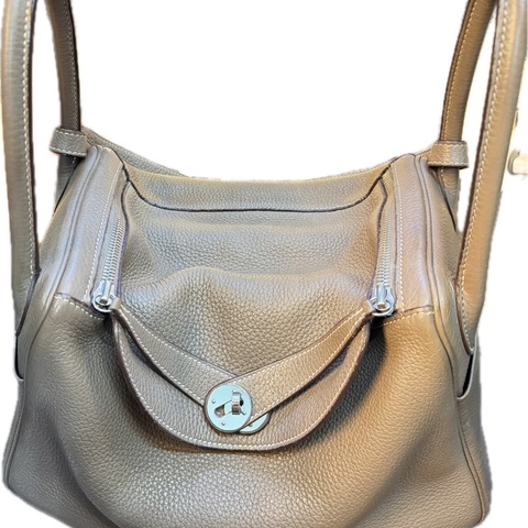 Hermès Lindy 30 大象灰 銀扣 C刻