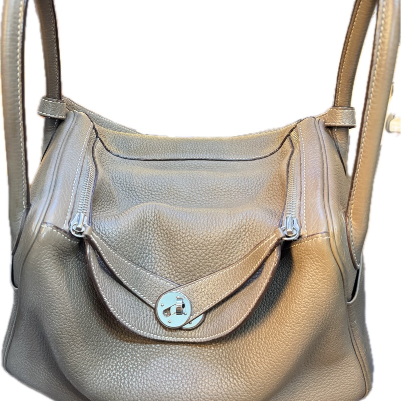 Hermès Lindy 30 大象灰 銀扣 C刻-0