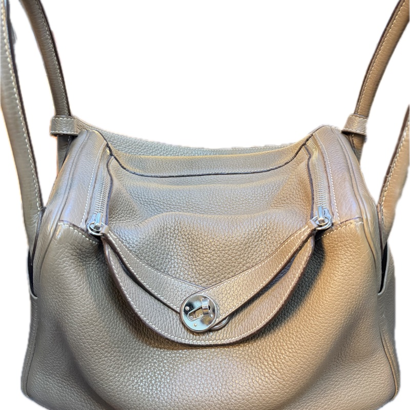 Hermès Lindy 30 大象灰 銀扣 C刻-3