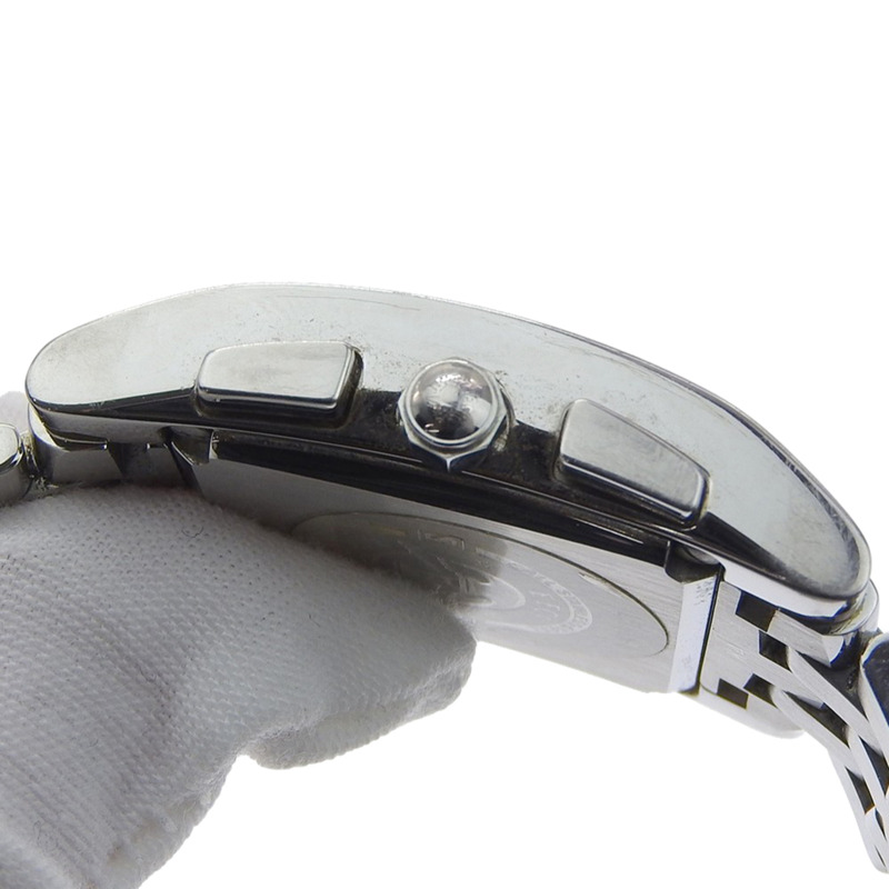 浪琴 DolceVita 手錶 L5.668.4，不鏽鋼，石英，模擬，黑色錶盤，男士。-7