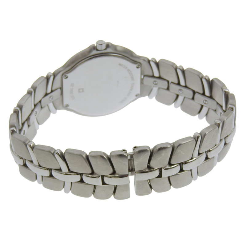 真力時 Acropolis 腕錶 02.7000.333 不鏽鋼石英模擬指針白色錶盤男士腕錶-4