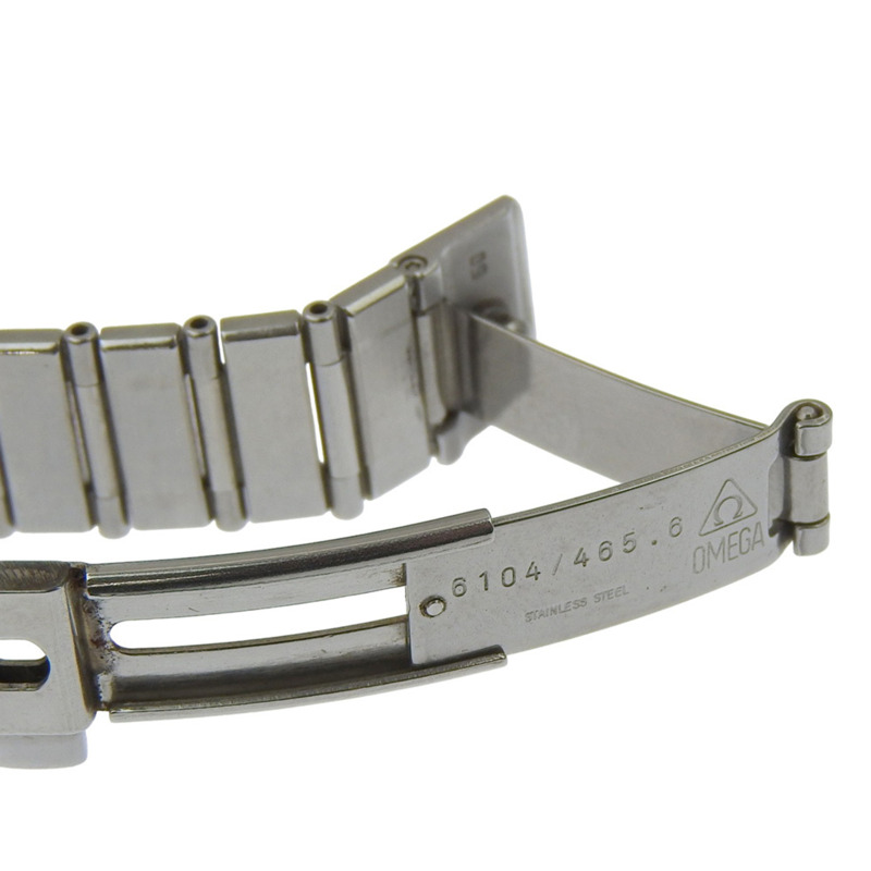 歐米茄星座系列迷你女士腕錶，不鏽鋼材質，石英機芯，模擬指針，銀色錶盤。-7