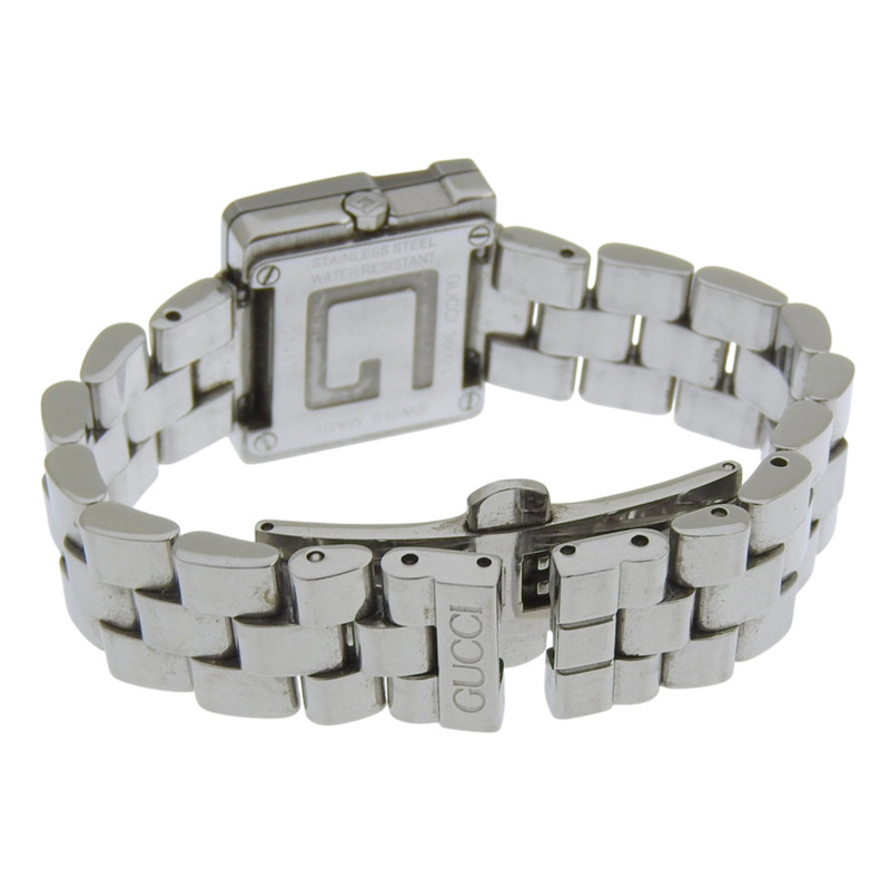 Gucci GUCCI G-Watch 3600L 不鏽鋼石英模擬黑色錶盤女士腕錶-4