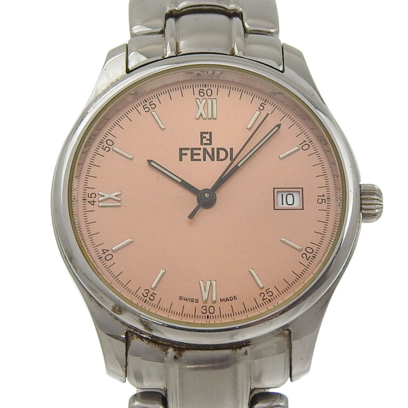 Fendi Olologi 女士腕錶 210G 不鏽鋼石英模擬青銅錶盤-0