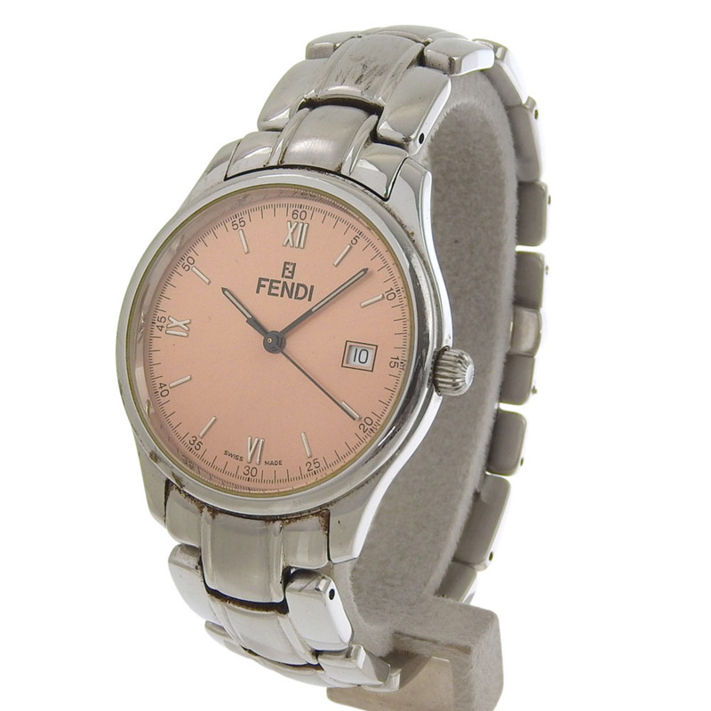 Fendi Olologi 女士腕錶 210G 不鏽鋼石英模擬青銅錶盤-1