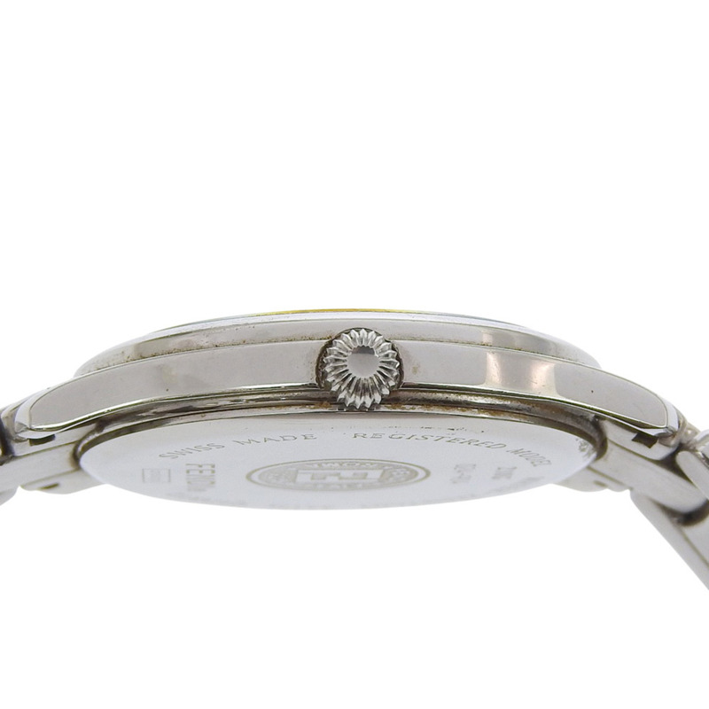 Fendi Olologi 女士腕錶 210G 不鏽鋼石英模擬青銅錶盤-5