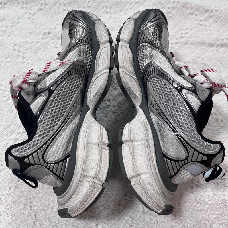 Balenciaga巴黎世家 網布 做舊 系帶 低幫 老爹鞋 男女同款🈚附件-2