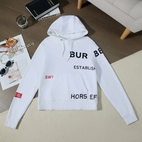 🎉店慶福利款🎉BURBERRY 字母印花連帽衫