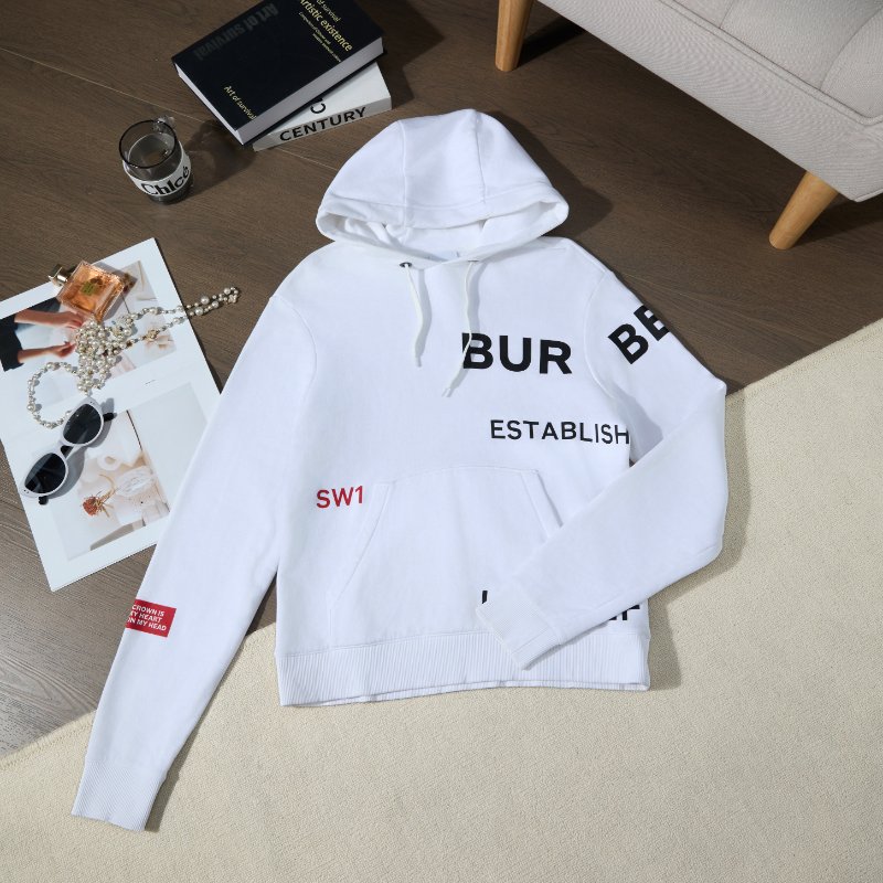 🎉店慶福利款🎉BURBERRY 字母印花連帽衫-7