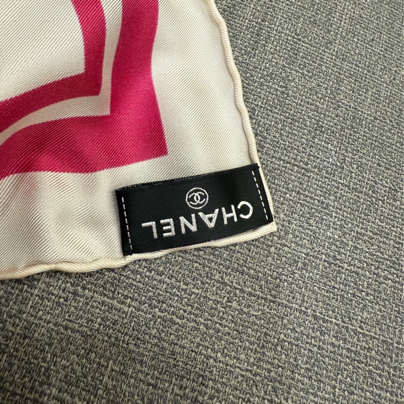 Chanel多用絲巾大方巾 全新台灣專櫃入 90x90-4