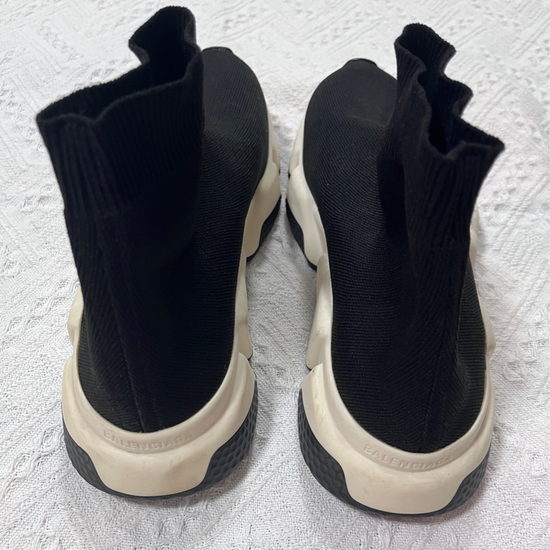 Balenciaga巴黎世家氣墊襪子鞋 黑色 38碼 🈚附件-4