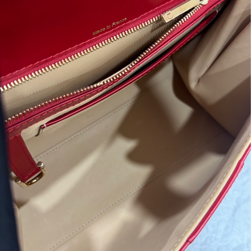 Delvaux德爾沃 Brillant 紅色中號-7