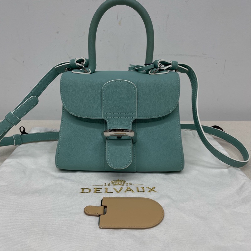 Delvaux 德爾沃 Brillant 小號 荔枝皮小號-0