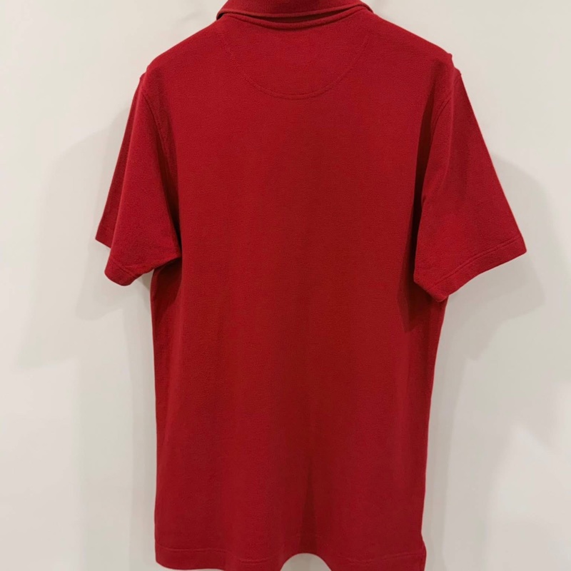 BURBERRY GOLF 紅色POLO戰馬-3