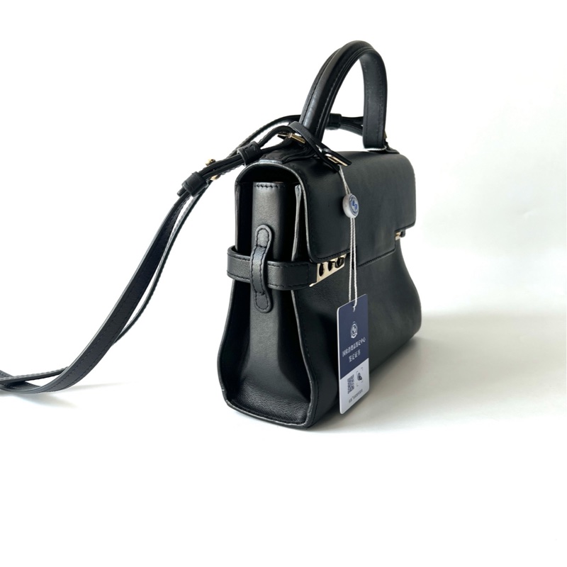 Delvaux德爾沃Tempete PM 手提單肩斜挎包-1