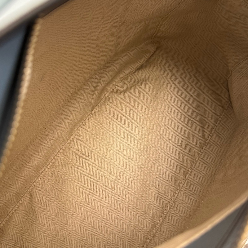 99新Loewe羅意威 藍色puzzle中號牛皮拼接幾何包手提單肩斜挎包 尺寸：29×19×12cm 。-5