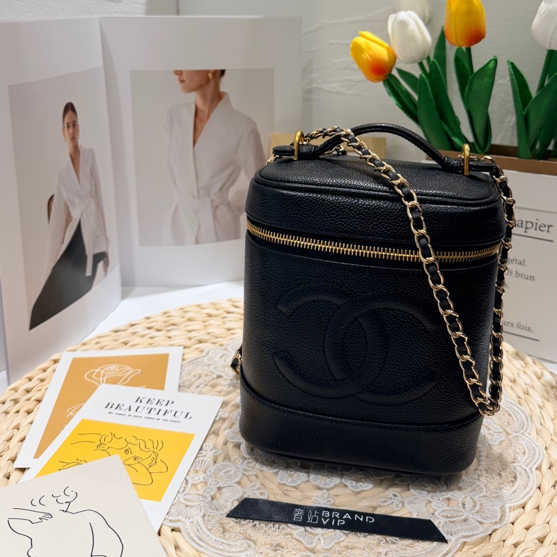 Chanel Vanity Case bag(附贈D扣 揹帶）-0