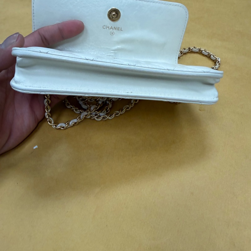 香奈兒晶片款手機包-19