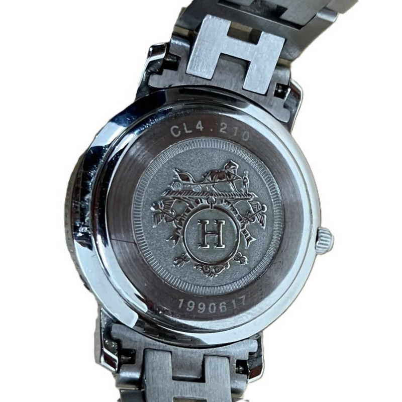 愛馬仕 Clipper Nacre 粉紅珍珠貝母腕錶 CL4.210-3