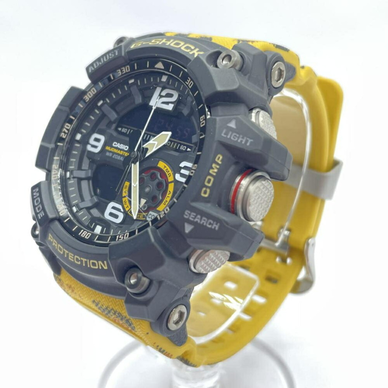 卡西歐 G-SHOCK Mudmaster 指針/數位雙顯手錶 GG-1000WLP-1AJR-1